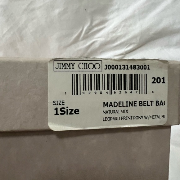 NWT Jimmy Choo pony hair belt bag - Picture 10 of 10